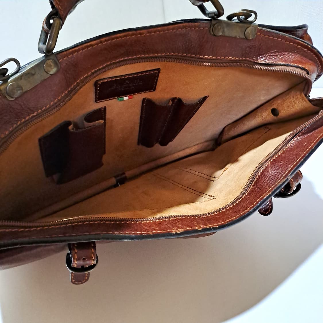 (택포) 이탈리아 라셀라 로마 가죽 서류가방 A962 상품이미지9