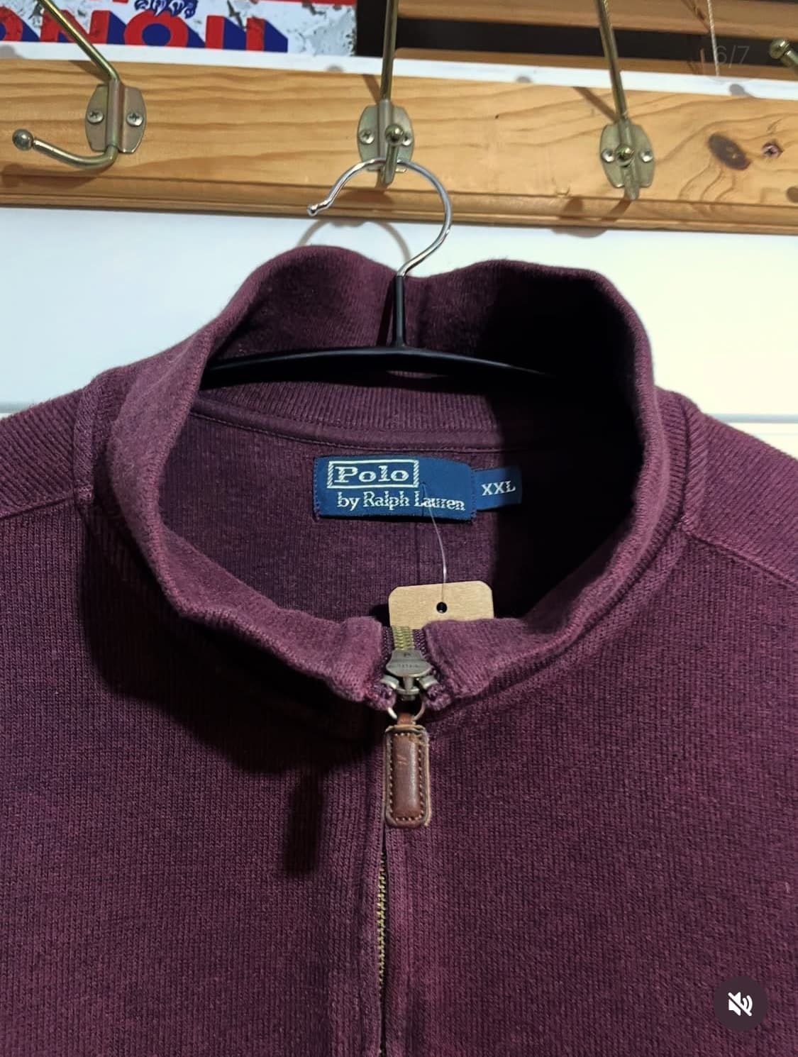 90‘s 폴로랄프로렌 하프집업 스웻 상품이미지6