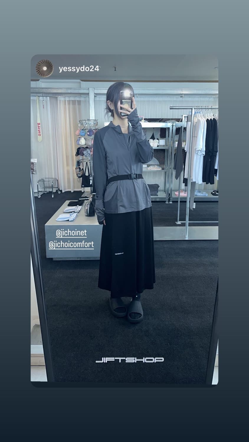 JICHOI SS23 MESH LONG SLEEVE 지초이 상품이미지8