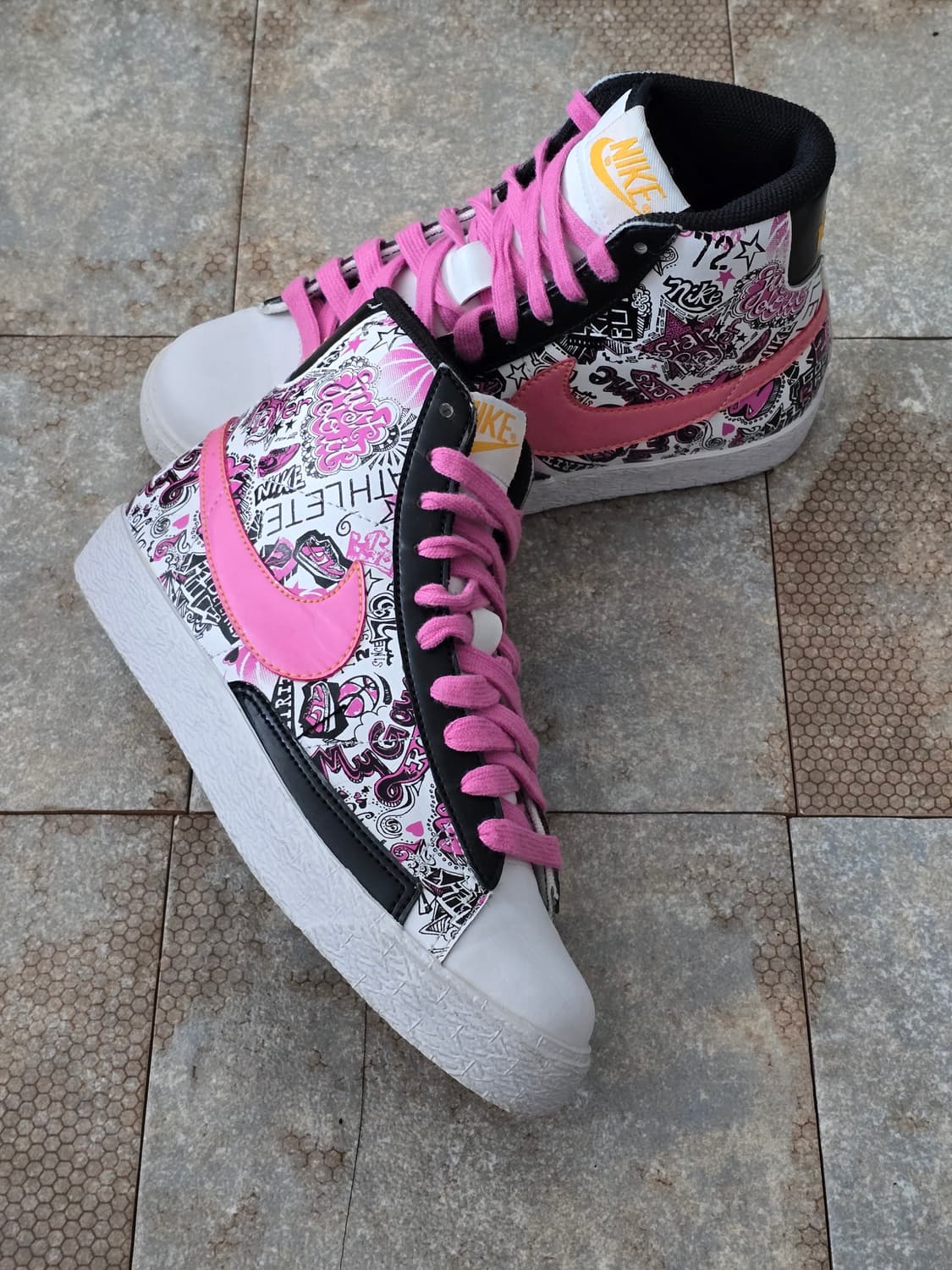 (230)나이키 빈티지 블레이저 미드 그래피티 상품이미지7