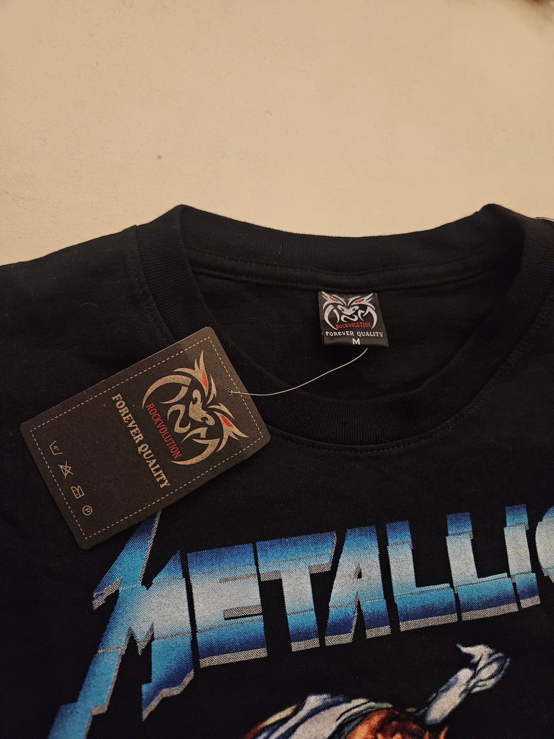 (새상품) 락 티 메탈리카 acdc 반팔 상품이미지6