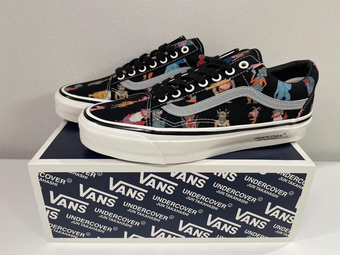 언커커버 x 반스 OTW 올드스쿨 몬스터 블랙 상품이미지1