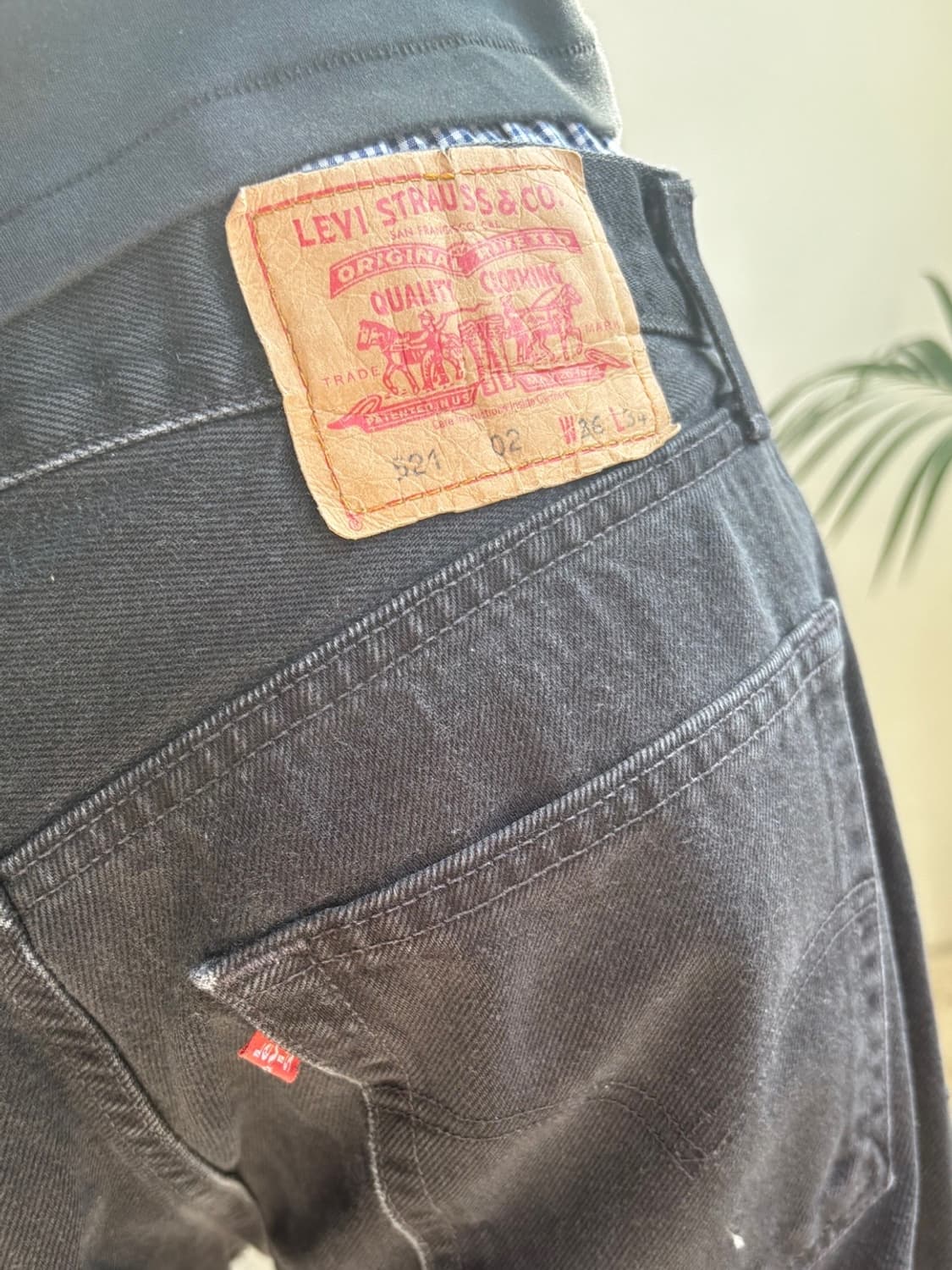 00‘s 리바이스 521 블랙 상품이미지4