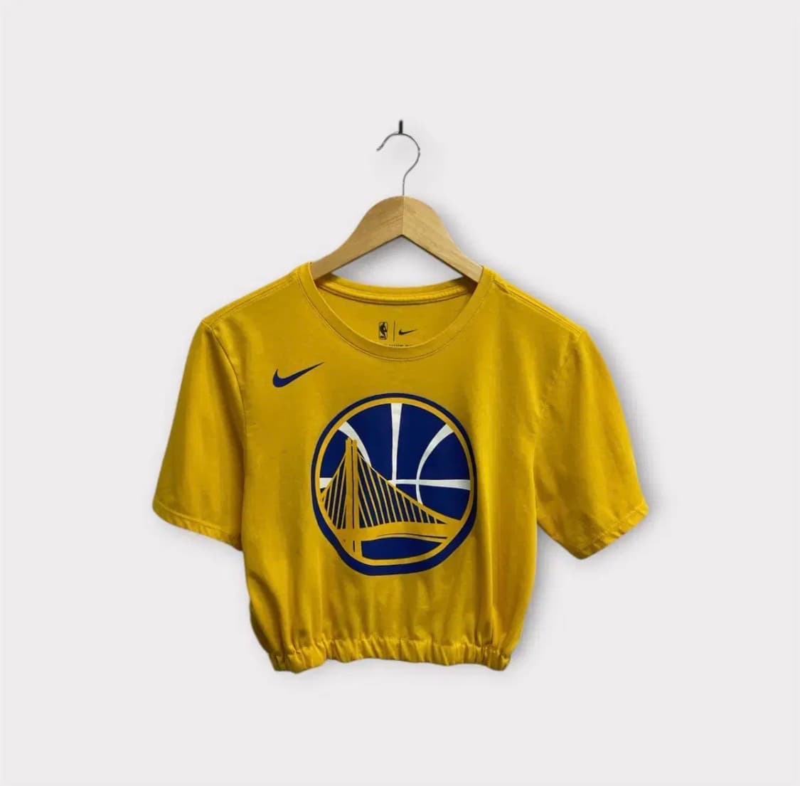 나이키 빈티지 골든스테이트 워리어스 로고 크롭티 S 상품이미지1