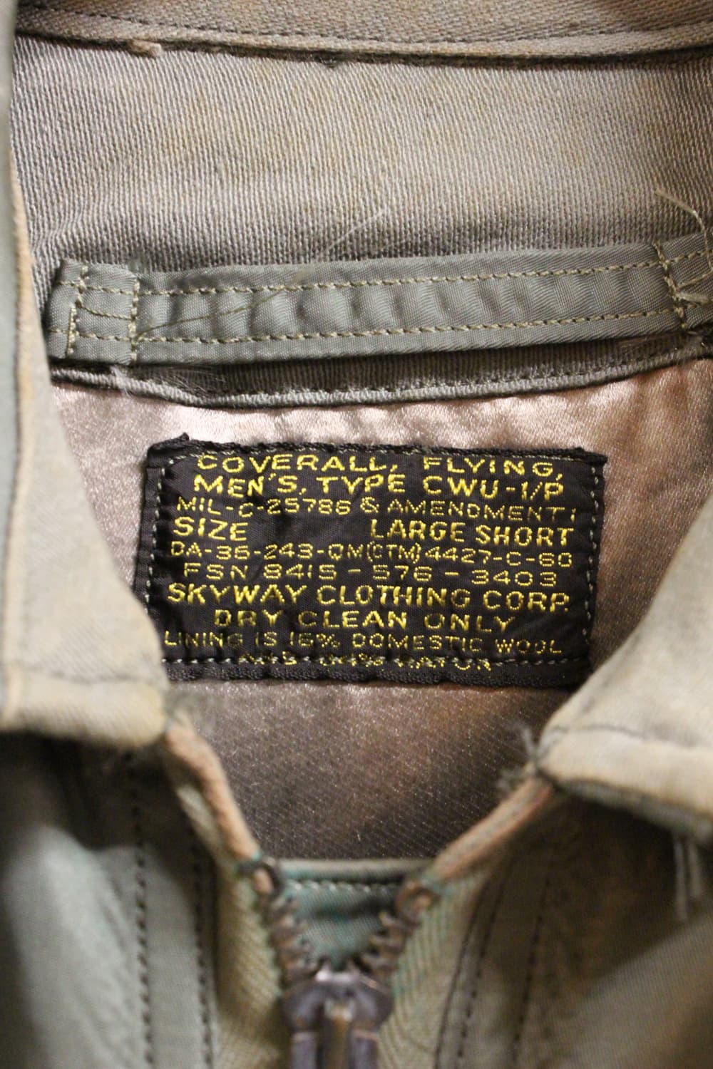 1960’s USAF og CWU-1/P Flight Suit 상품이미지3