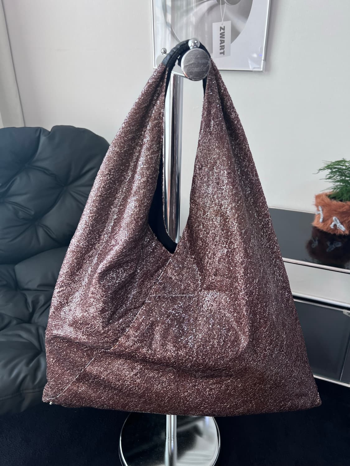 MM6 메종 마르지엘라 스팽글 호보백 상품이미지5