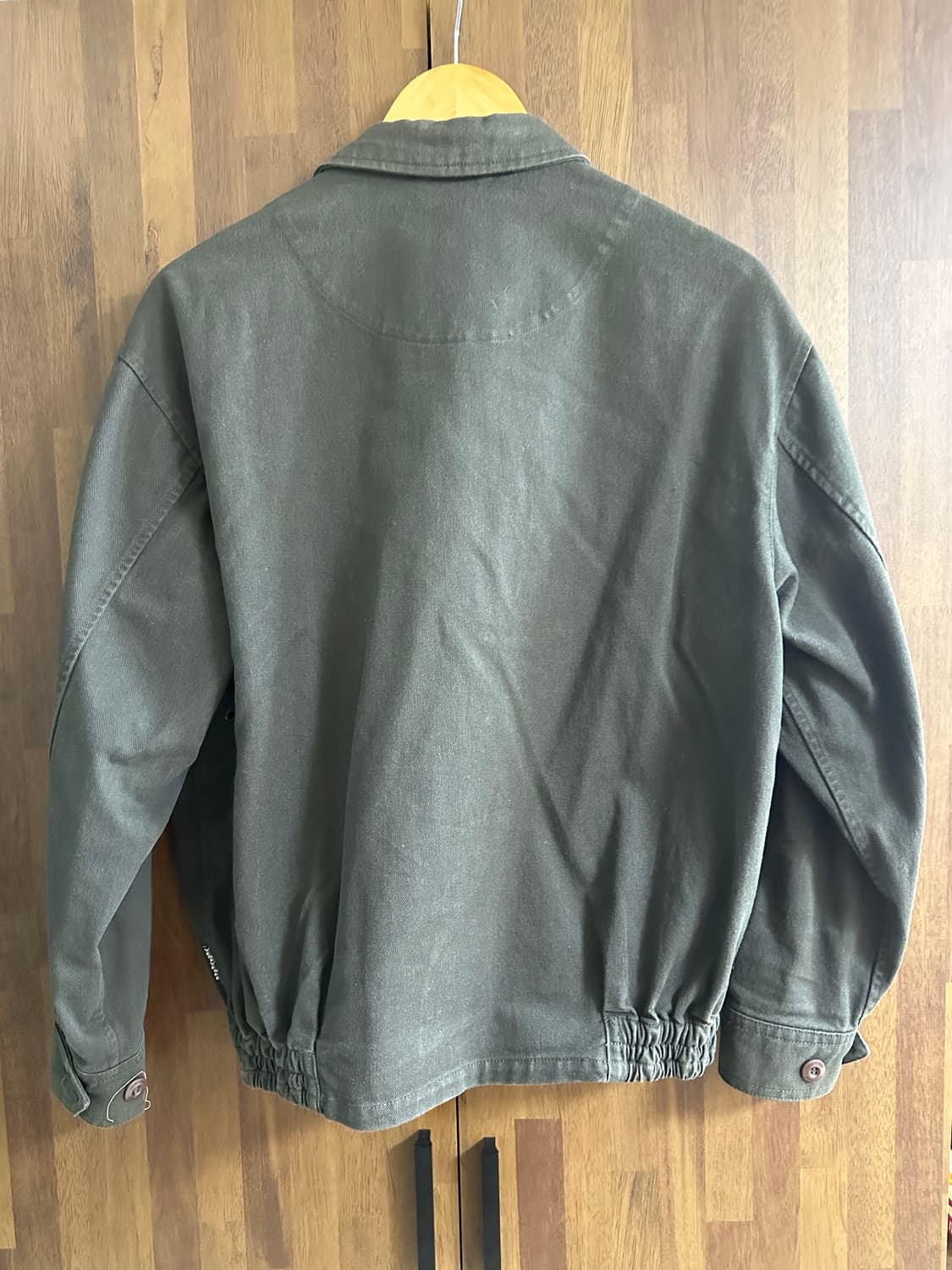 예스아이씨 Patched Zip Jacket Charcoal 상품이미지3
