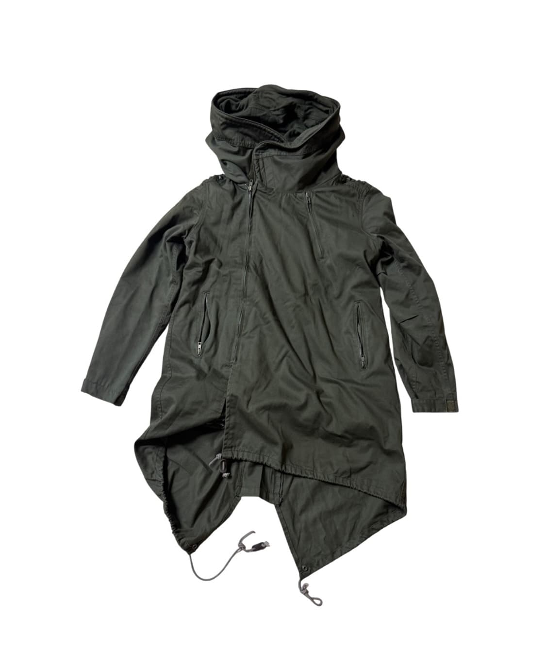 Vintage Stud Khaki Long Jacket 상품이미지1