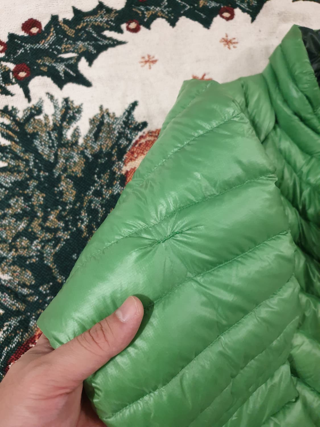 K2 녹색 100size 경량패딩 상품이미지7