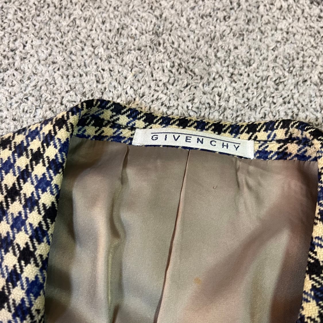 지방시 하운드 체크 싱글 블레이저 자켓 상품이미지3