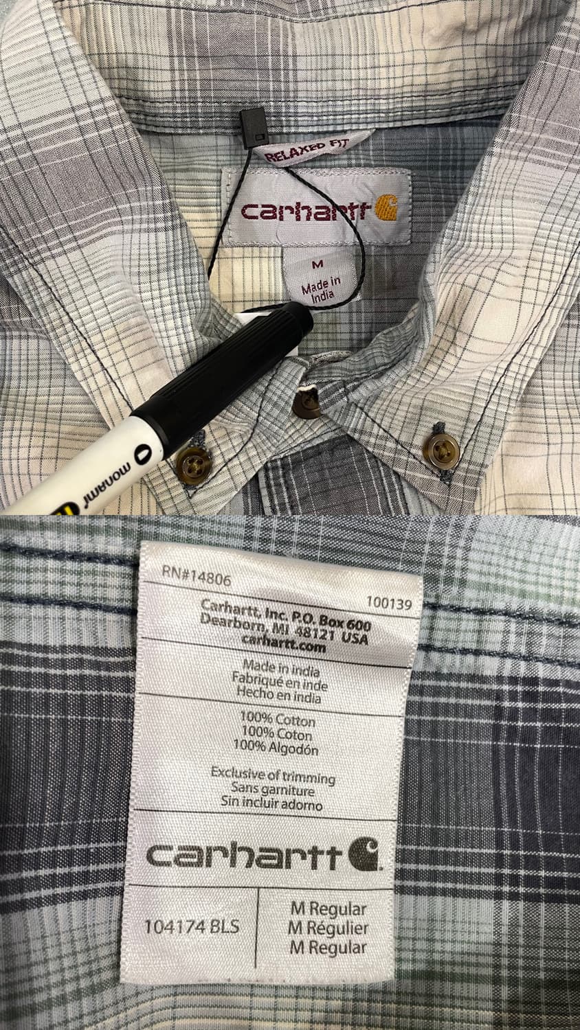  (M) Dickies 디키즈 포켓 반팔 셔츠    상품이미지10