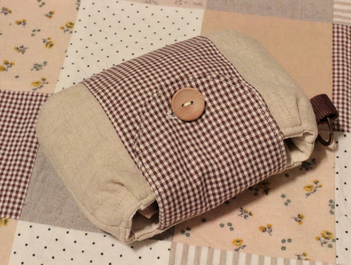 핸드메이드 단추 파우치 상품이미지3