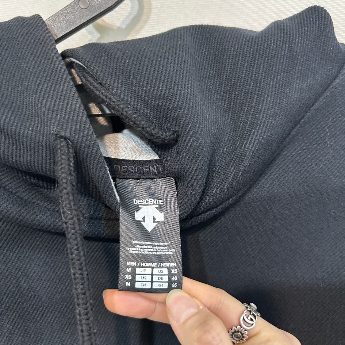 데상트 남성 후드 티셔츠 95  상품이미지2