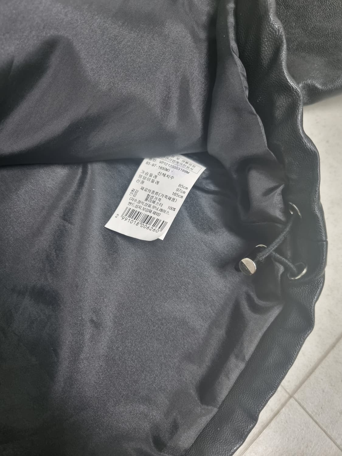 브플먼트 레더 자켓 상품이미지8