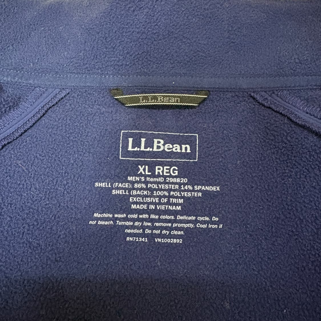 L.L.Bean 엘엘빈 소프트쉘 후리스 자켓 상품이미지4