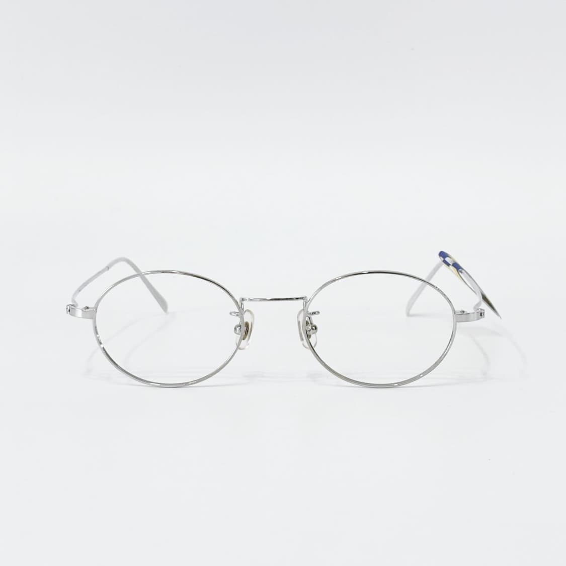 ECLAT 실버 메탈 라운드 데드스탁 빈티지안경 상품이미지1
