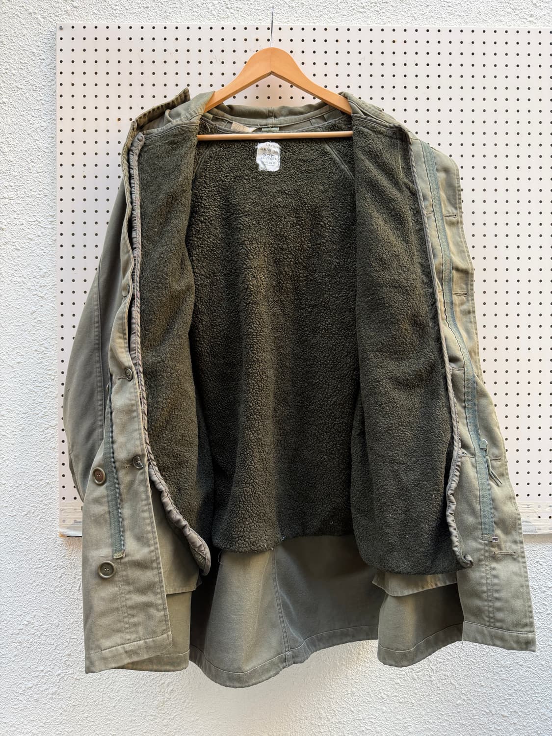 1980s OG FRENCH ARMY M64 오리지널 모즈파카 개파카 상품이미지10