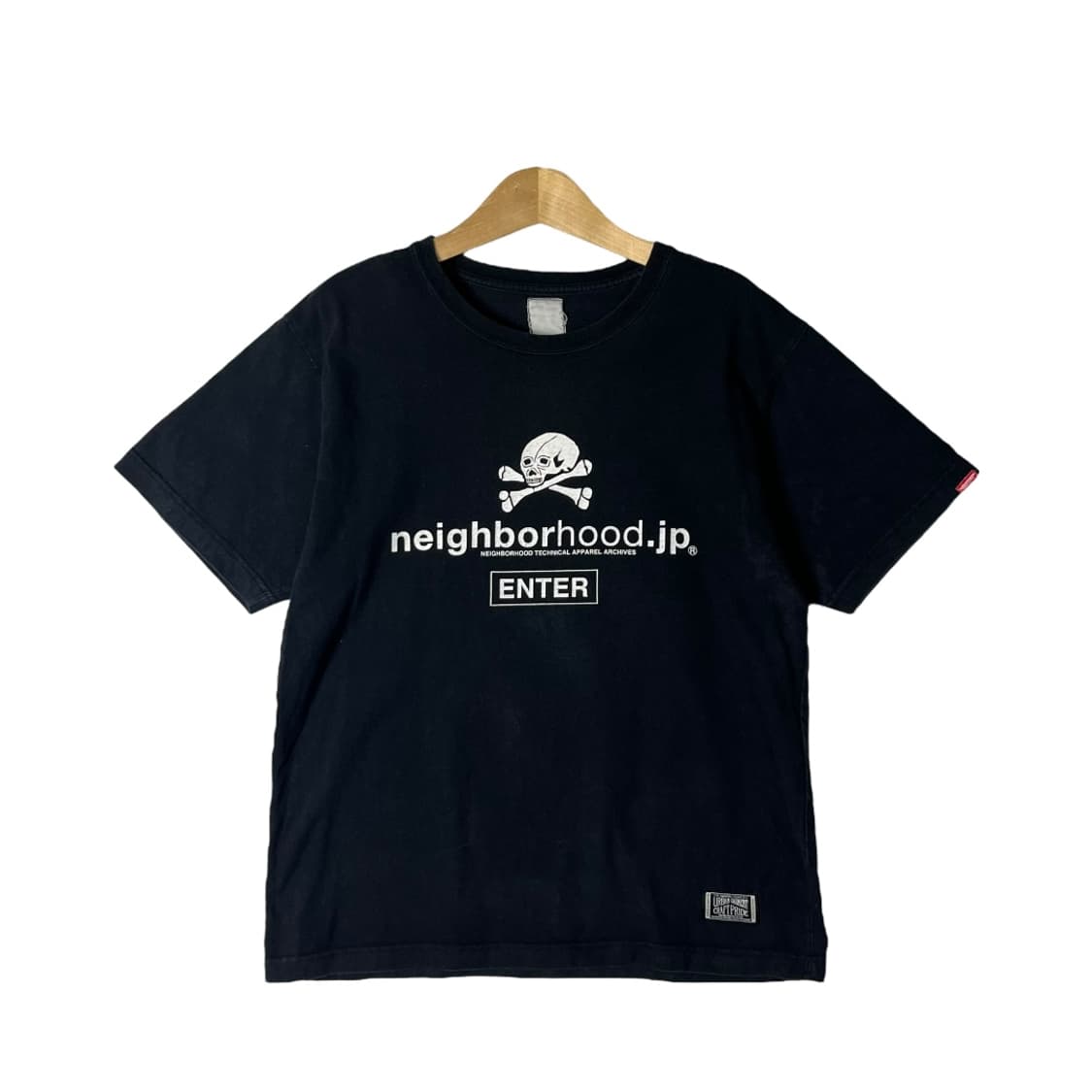 [NEIGHBORHOOD] 네이버후드 펑크 스컬 프린팅 반팔티셔츠 상품이미지1