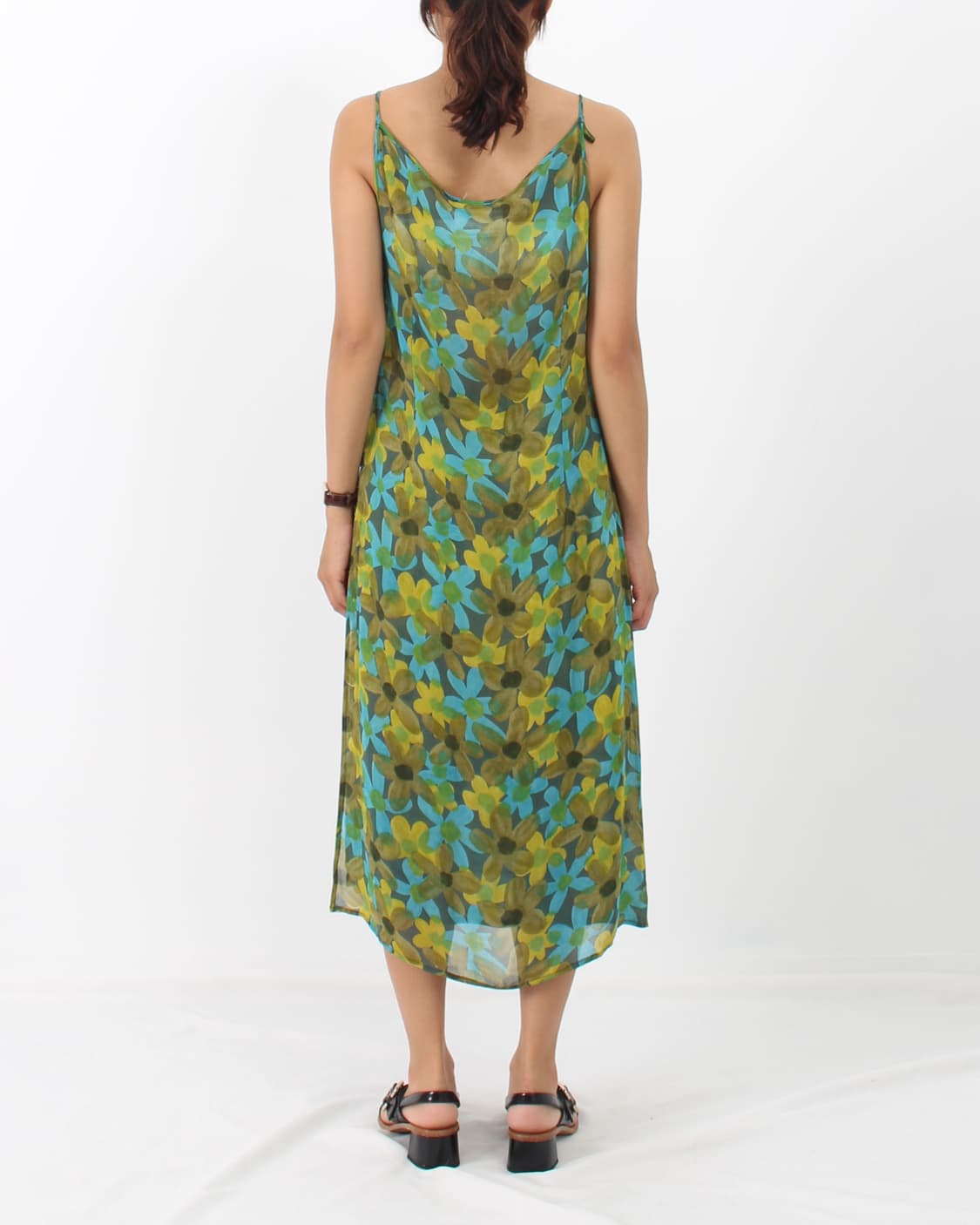 스포트막스 sportmax 플라워 나시 원피스 스커트 셋트 레이어드 드레 상품이미지2