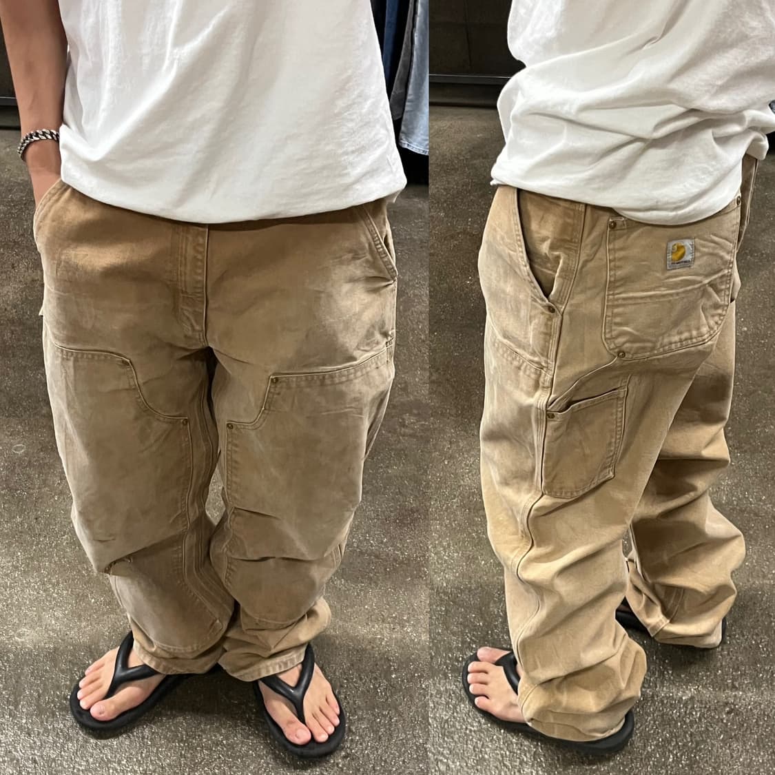 Carhartt 더블니 워크 팬츠 (35“) 상품이미지1