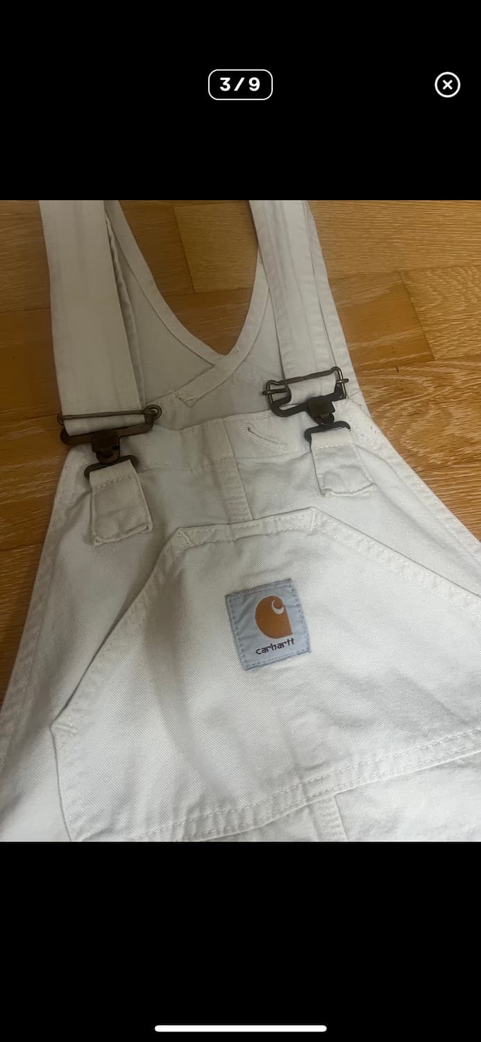 칼하트 오버롤 멜빵 팬츠 베이지 28x34 상품이미지4