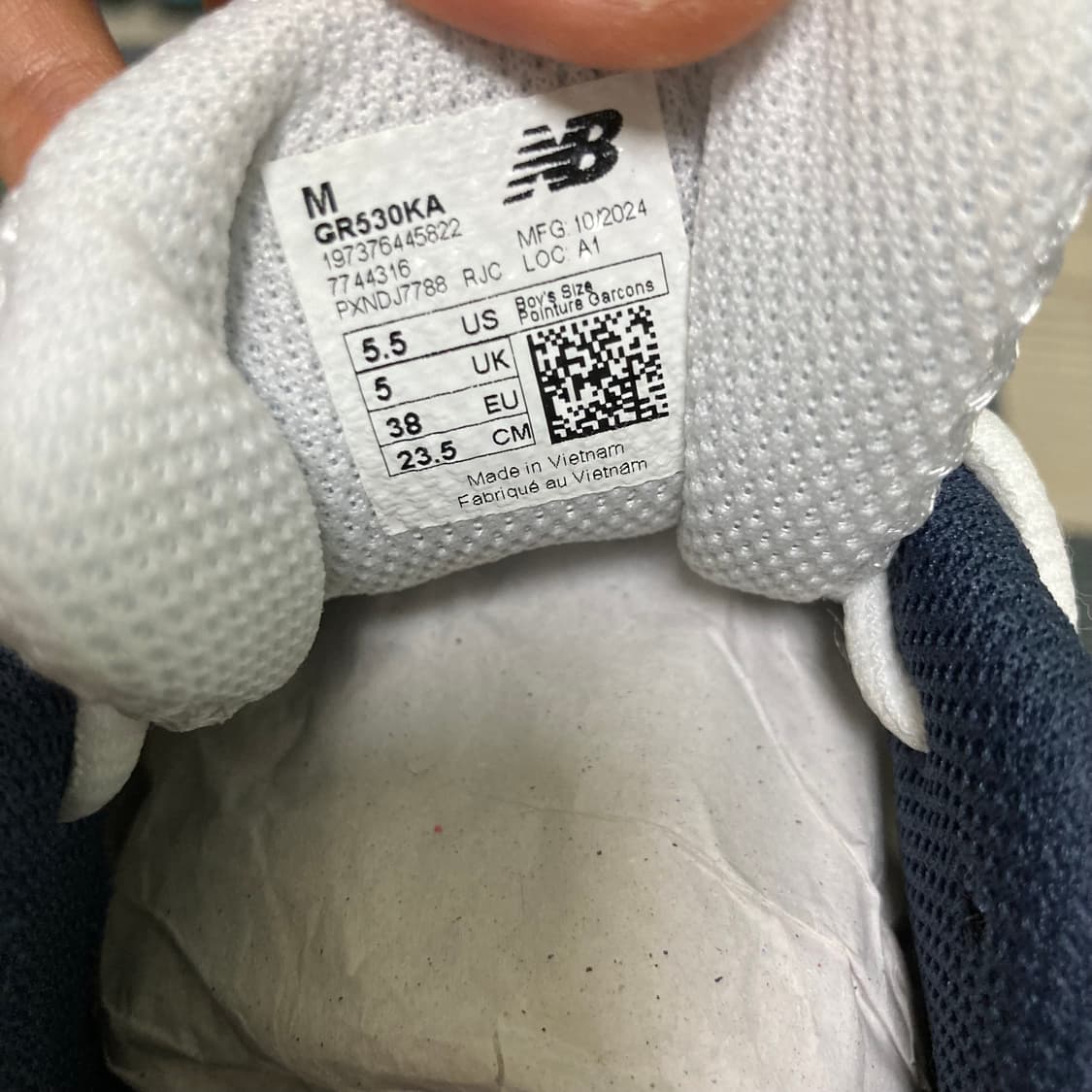 뉴발란스530 스틸그레이 5.5사이즈 상품이미지7