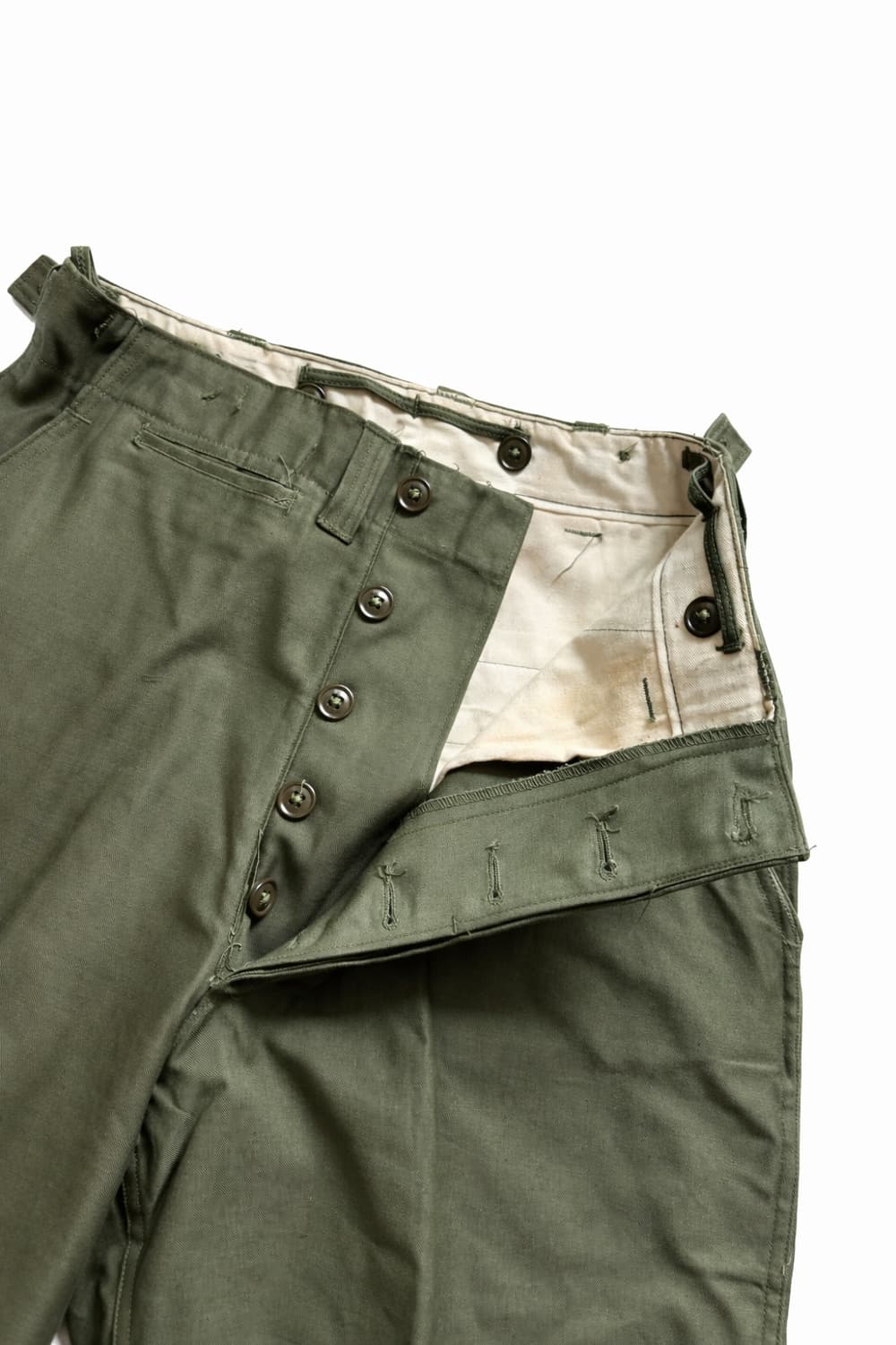40s 미군 OD 7 M-45 필드 팬츠 30" 데드스탁 상품이미지4