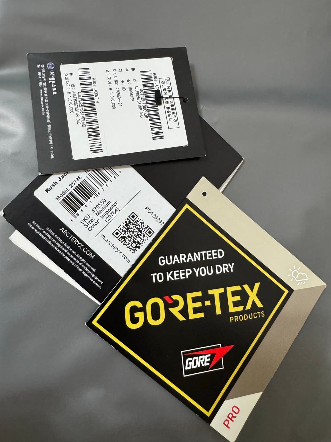 아크테릭스 러쉬 고어텍스 프로 상품이미지10