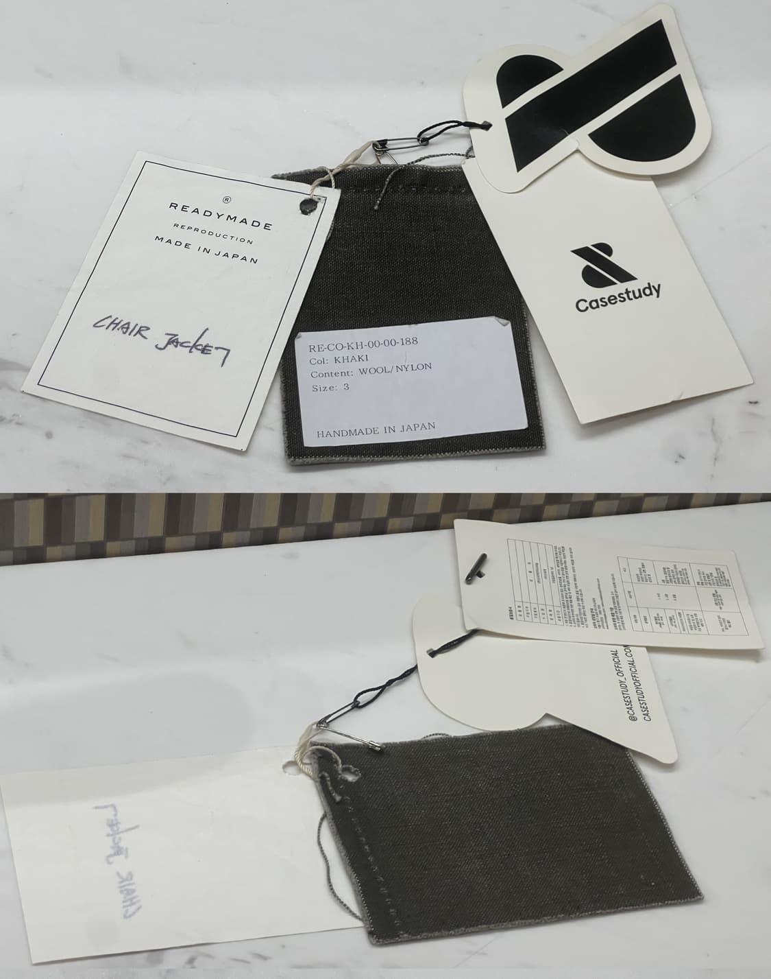 레디메이드 체어 바시티 자켓 사이즈 3 상품이미지10