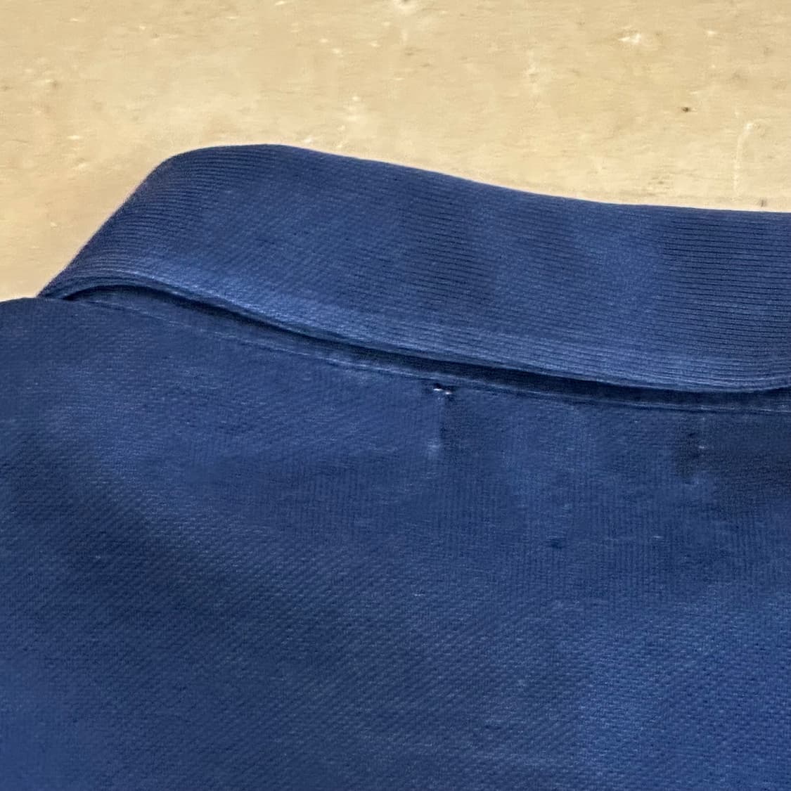 XL 버버리 네이비 카라 반팔 티셔츠 상품이미지6