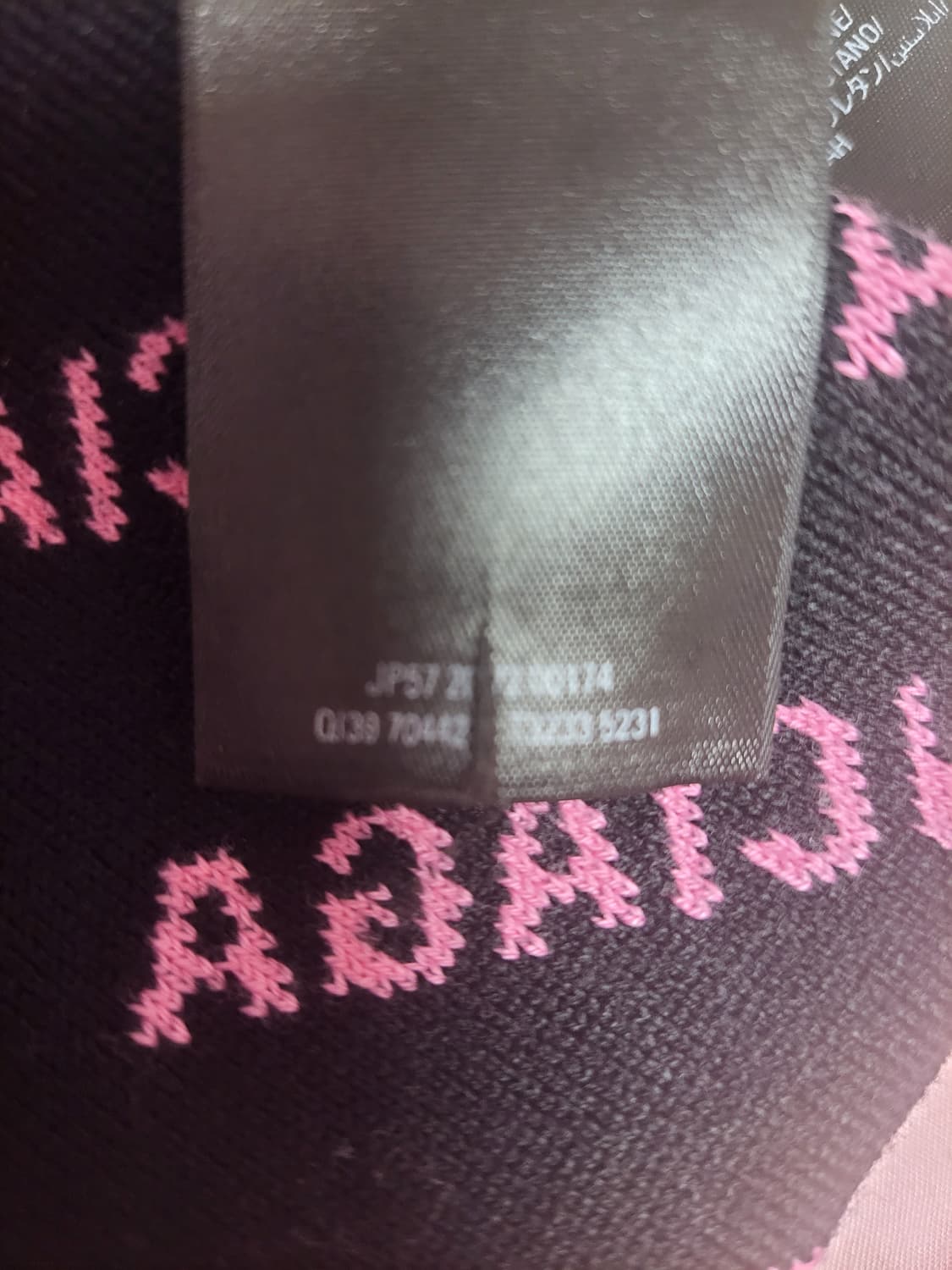 정품)급처미사용새상품!발렌시아가 로고 핑크 스웨터 니트 크게나옴 상품이미지9