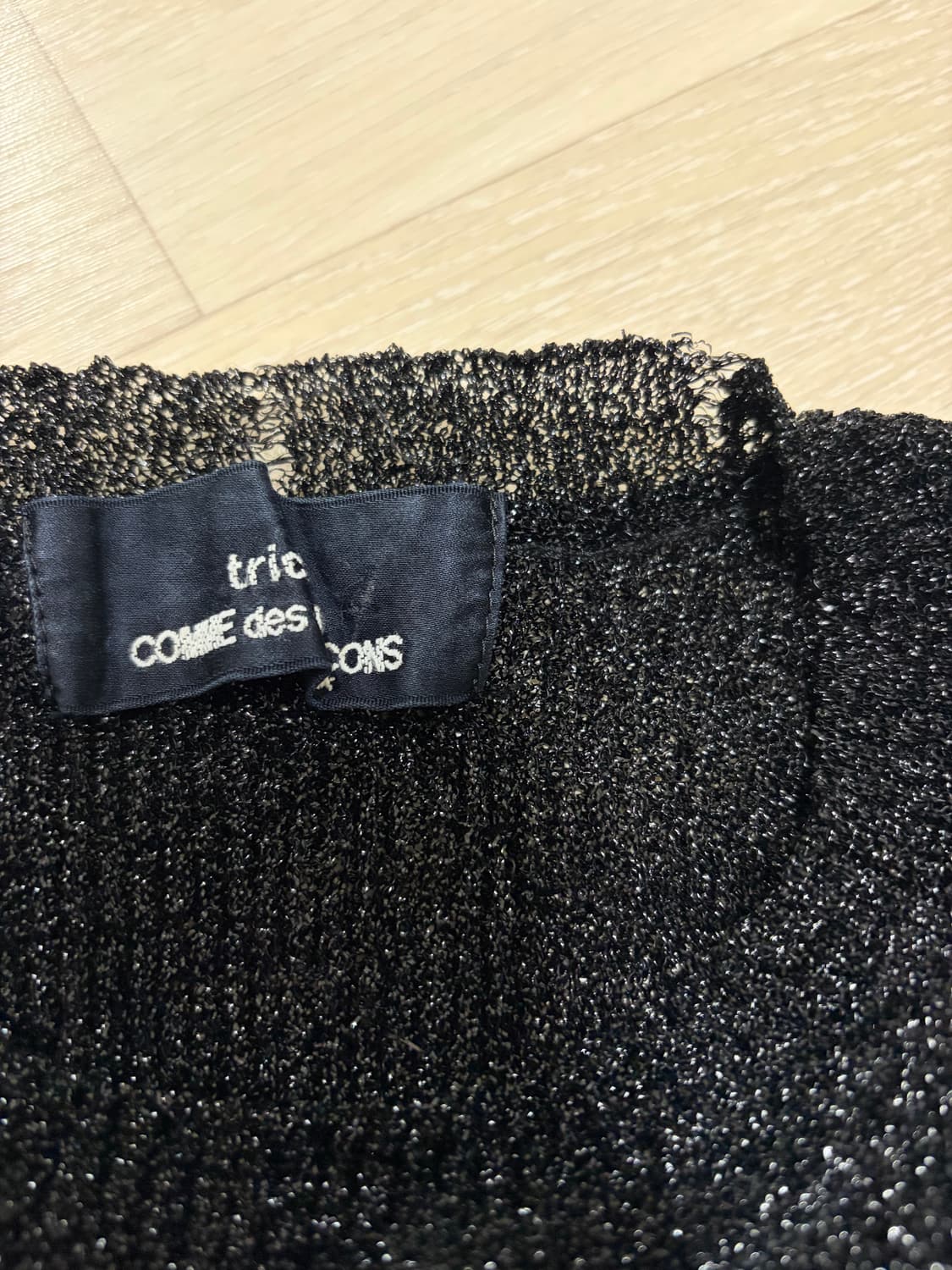 꼼데가르송 트리콧 여성 상의 상품이미지4