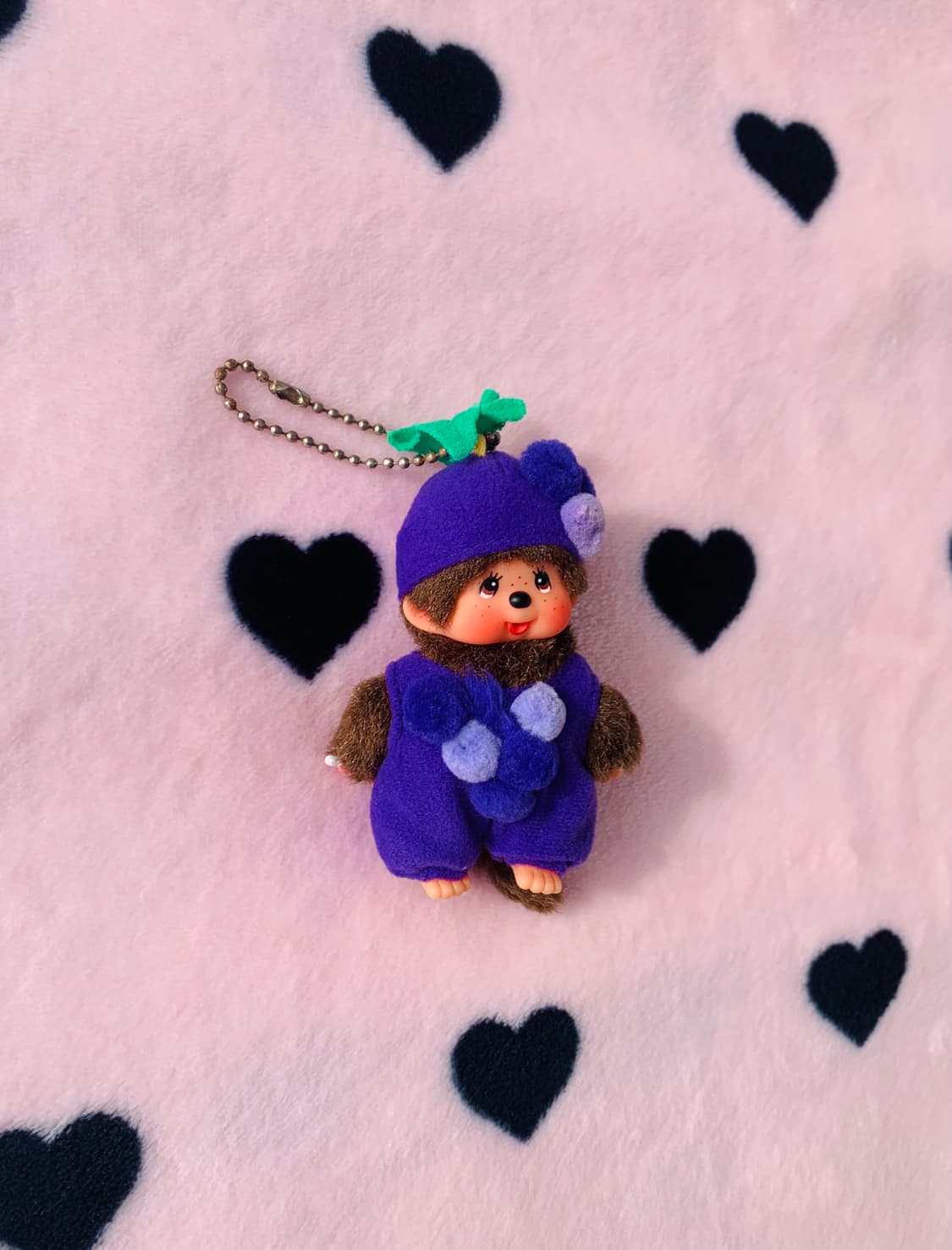 🍇고전 몬치치 포도 지역한정 과일 키체인 키링 상품이미지3