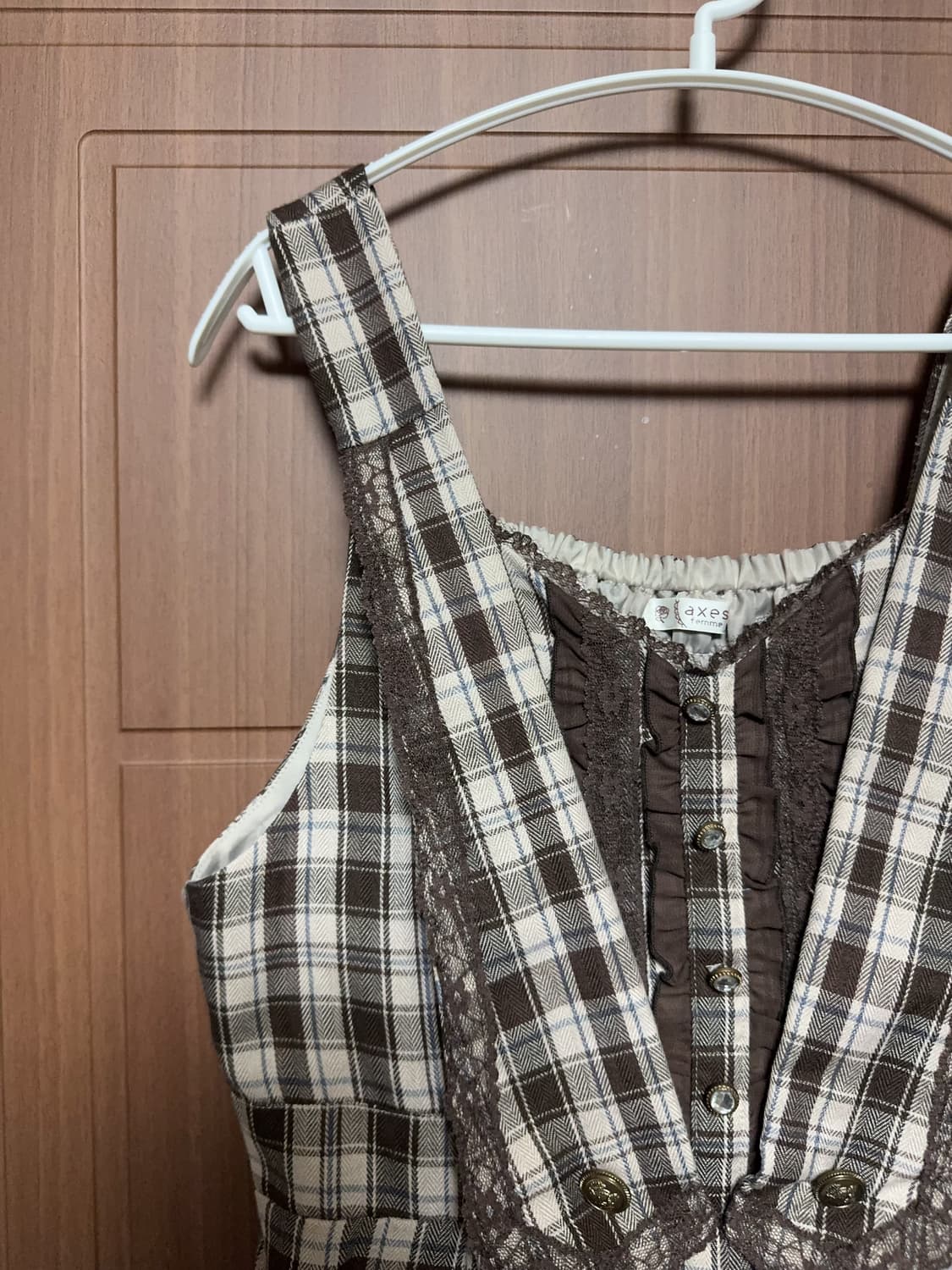 Axes femme 엑시즈팜 모리걸 일본 빈티지 앤틱 자수 레이스 원피스 상품이미지2