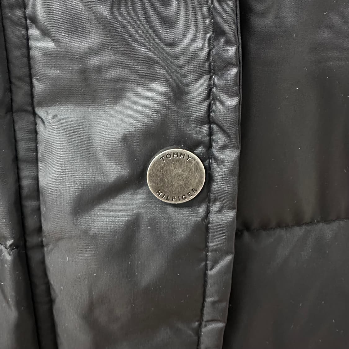 TOMMY 타미힐피거 여성 벨티드 롱 다운 패딩 XL 후드형 J24 상품이미지8