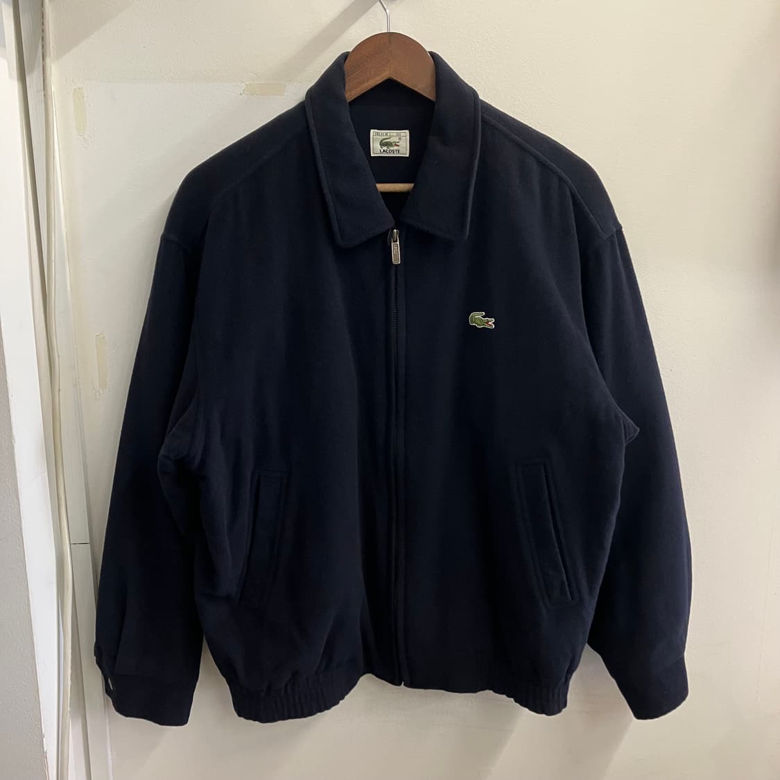 N121 라코스테 블루종 봄버 자켓 상품이미지1
