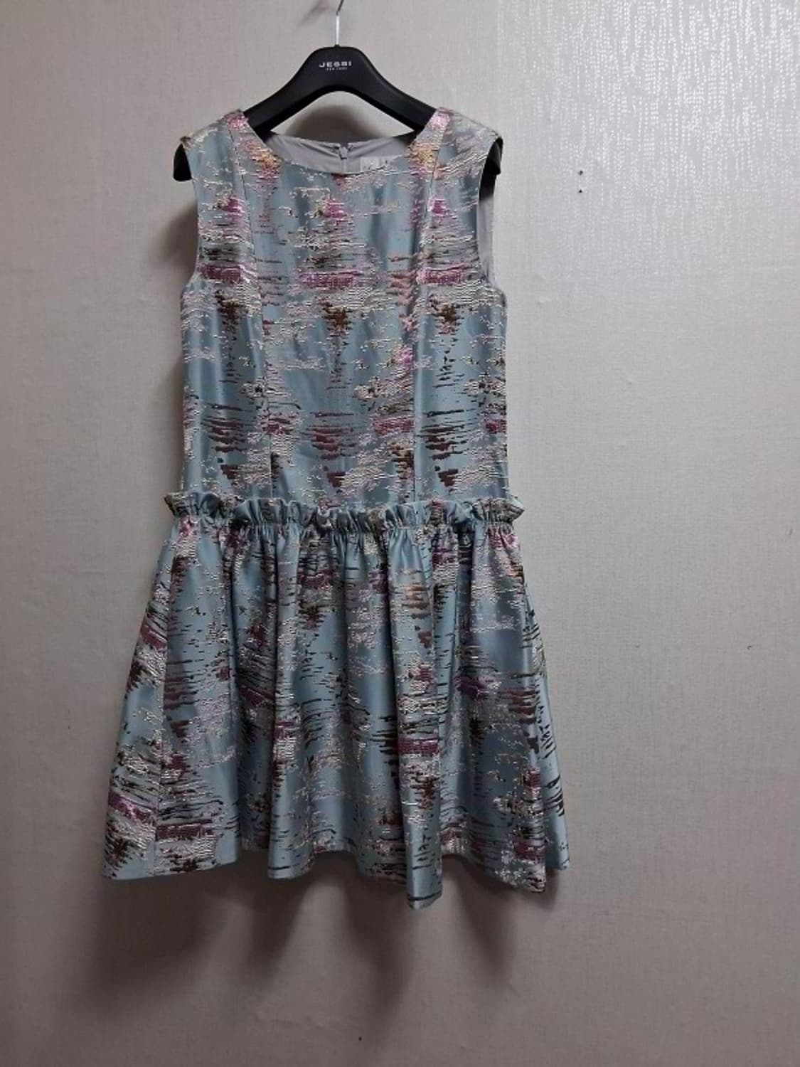 일본빈티지수입 Shesty 메탈릭 글램 파티자카드원피스 55 하객룩 파티 상품이미지4