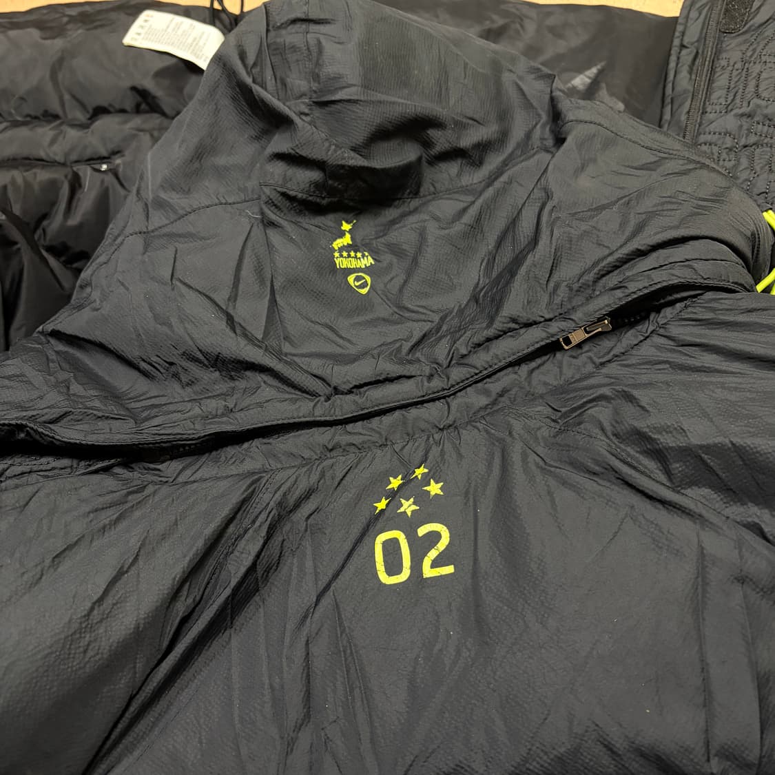 나이키 00s 올드스쿨 브라질 월드컵 숫자패턴 덕다운 패딩 유일매물 상품이미지5