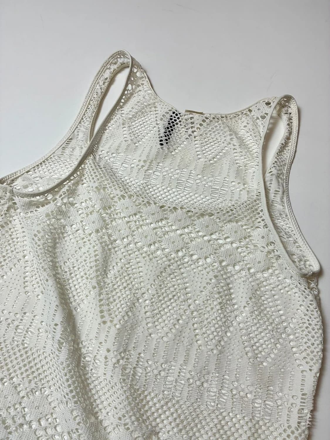 폴로 랄프로렌 00's 크로셰 레이스 레이어드 원피스 PN8808 상품이미지5