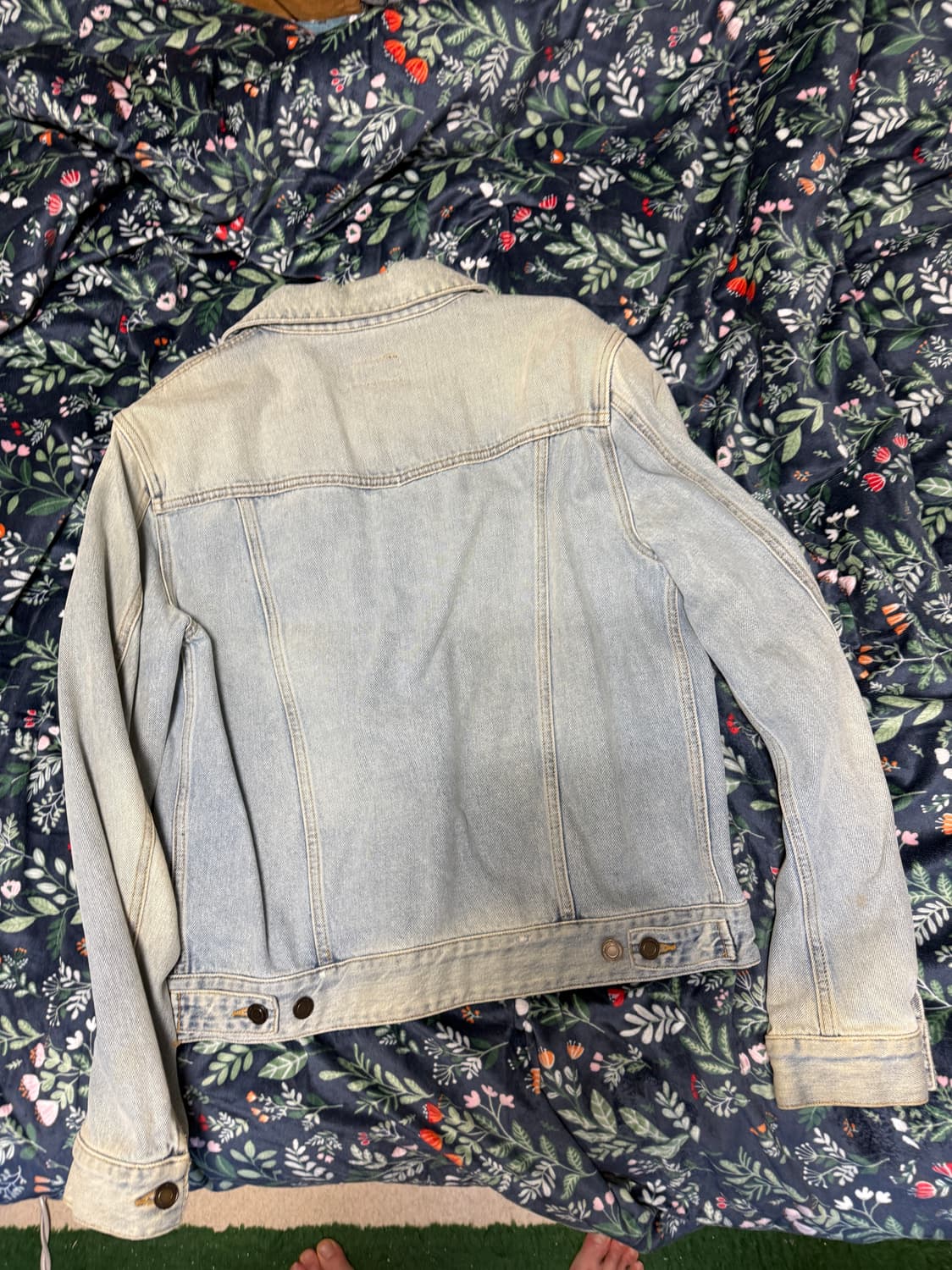 생로랑 데님자켓(연청) L사이즈 상품이미지2