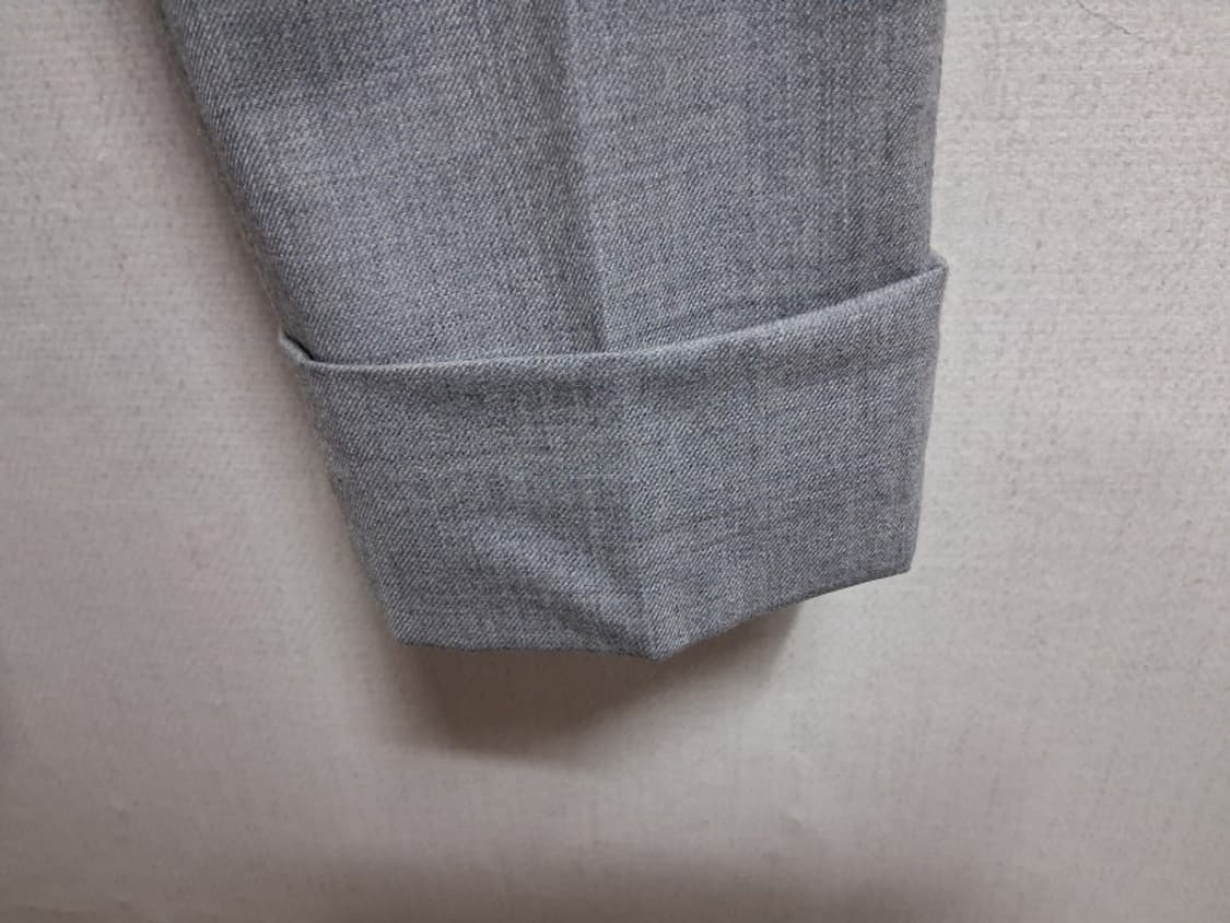 띠어리 춘추 슬랙스팬츠 얇은 혼방모제풍 작은신장155이하24인치  상품이미지5