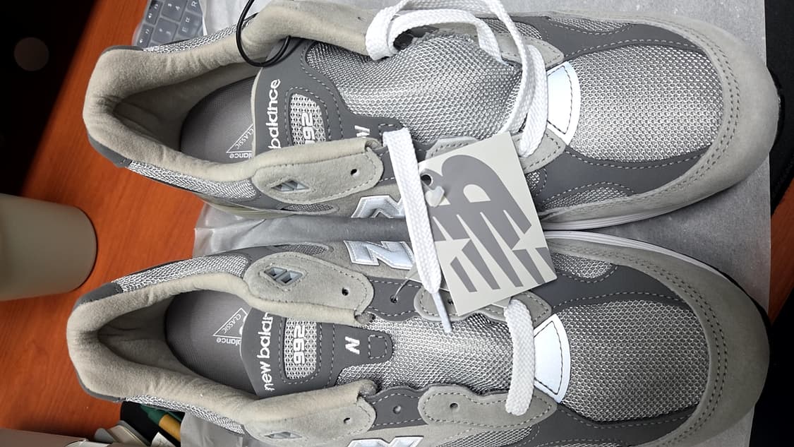 뉴발란스 992 그레이 USA 300사이즈 상품이미지2