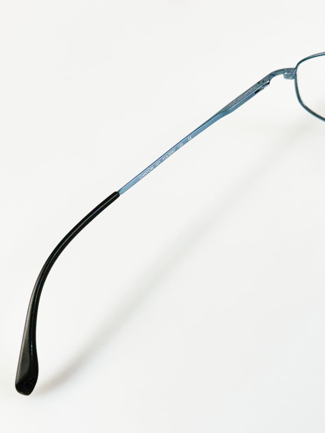 90s 컬럼비아 블루 슬림 오벌 메탈 빈티지 안경 상품이미지8