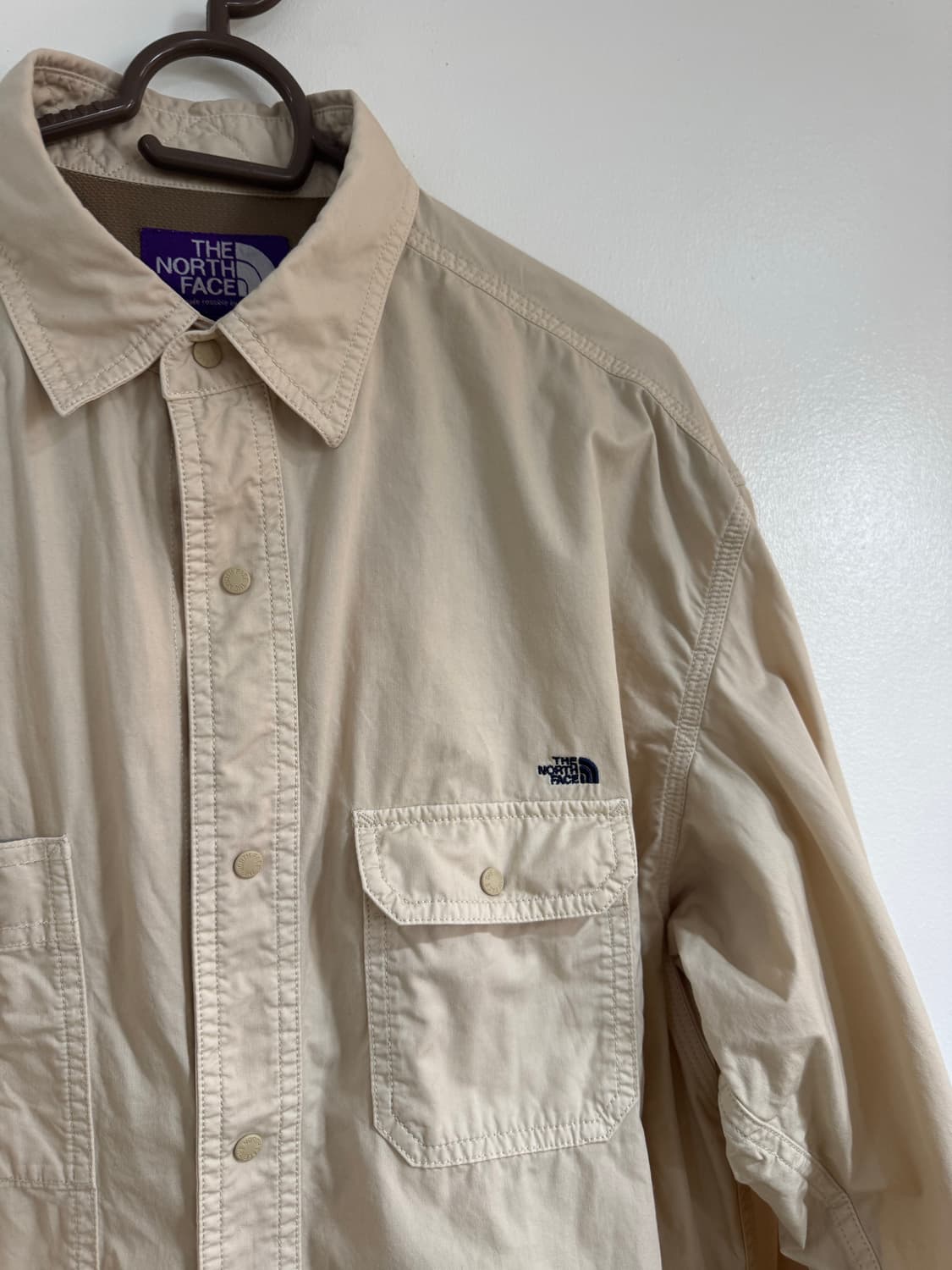 노스페이스 퍼플라벨 by나나미카 윈드셔츠 M사이즈 상품이미지2
