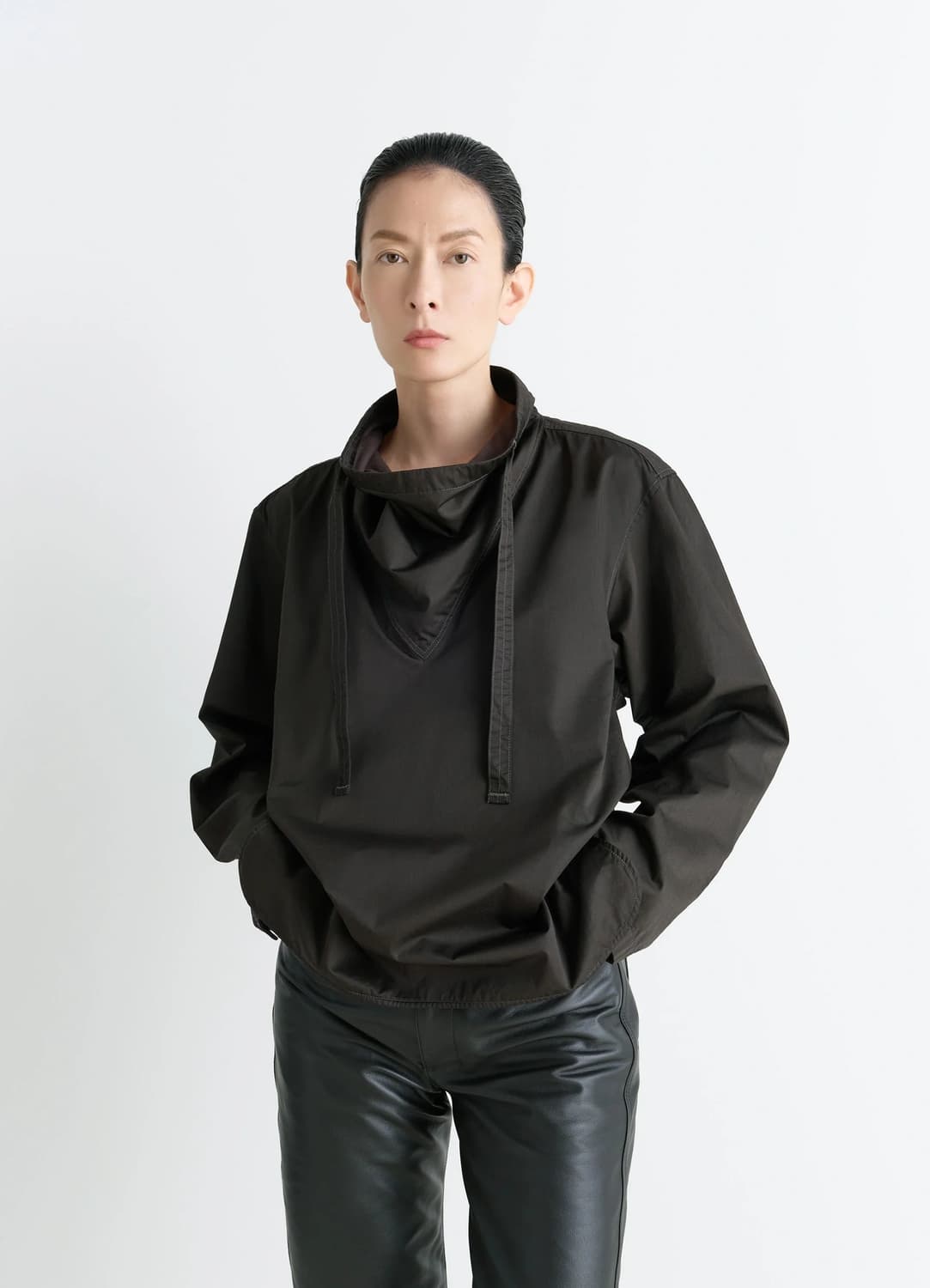 [38]르메르 25fw VAREUSE 셔츠/다크 에스프레소 상품이미지1