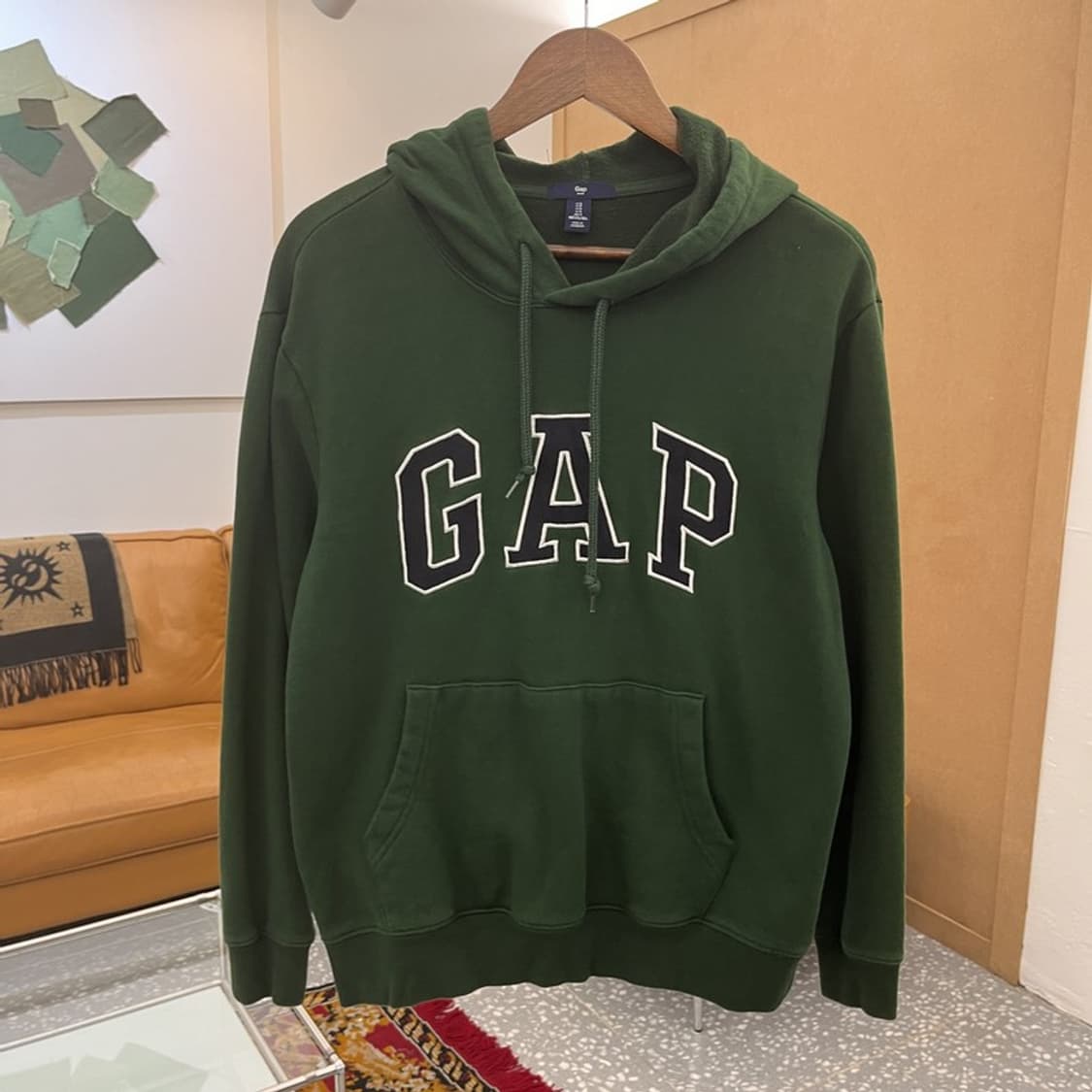 갭 GAP 빅로고 오버핏 약기모 후드티 95 C05677 상품이미지1