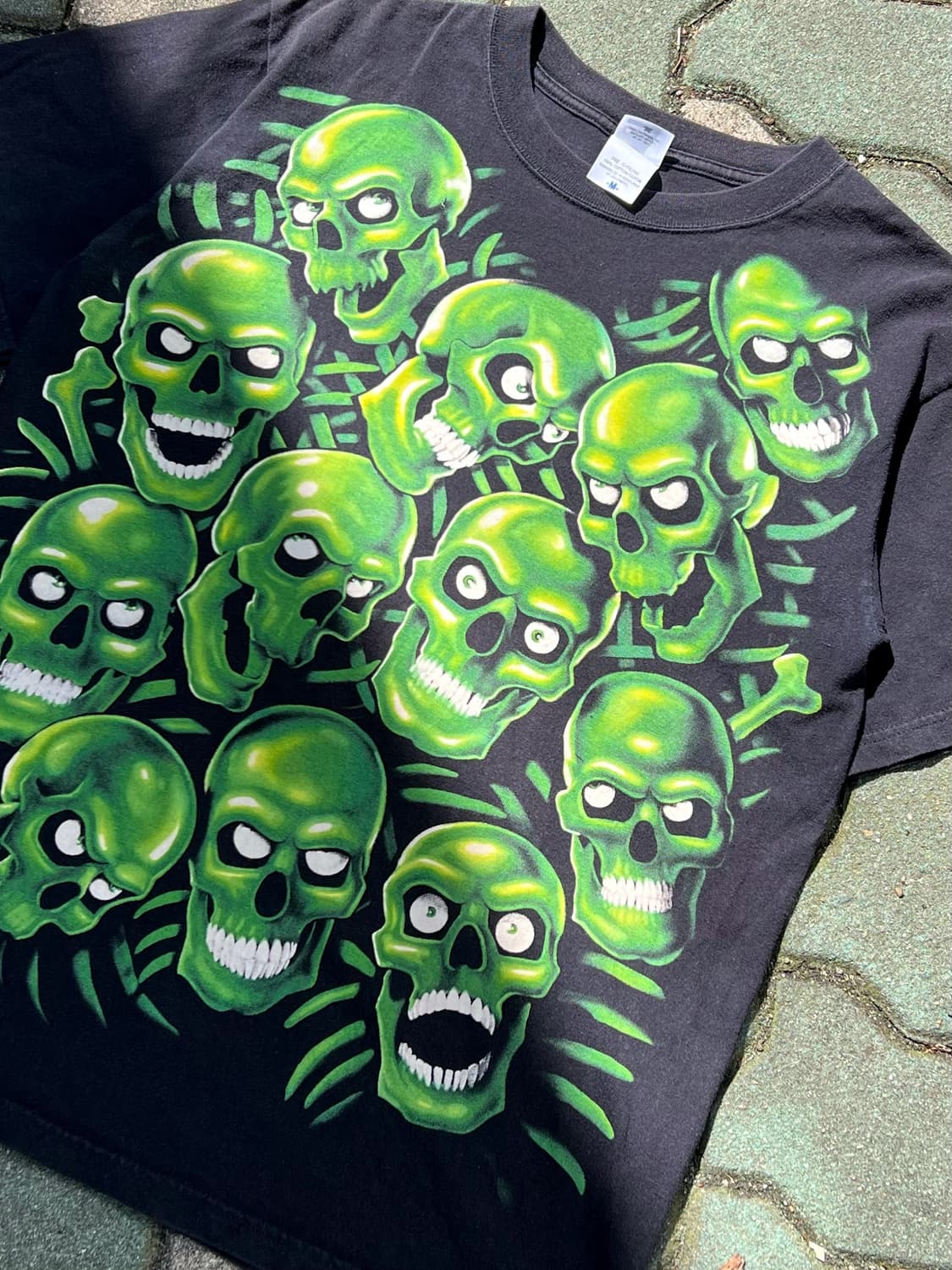 2000s Anvil Liquid Blue Skull Pile  상품이미지2