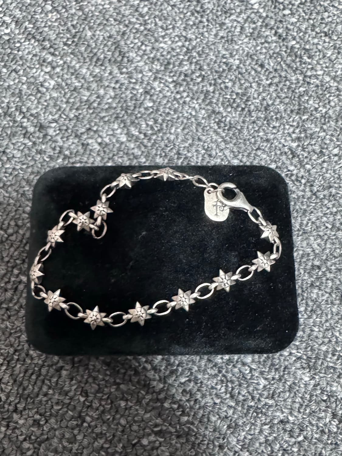 폴리테루 실버925 002 하나비 스타 팔찌 상품이미지1