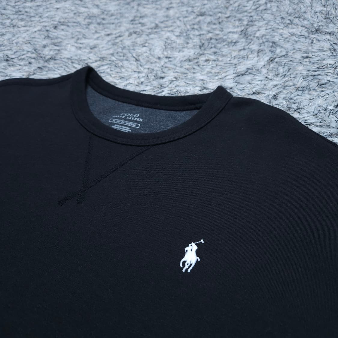 폴로랄프로렌) XL 남자 블랙 스웨트셔츠 맨투맨 / 왕눈이샵 상품이미지4