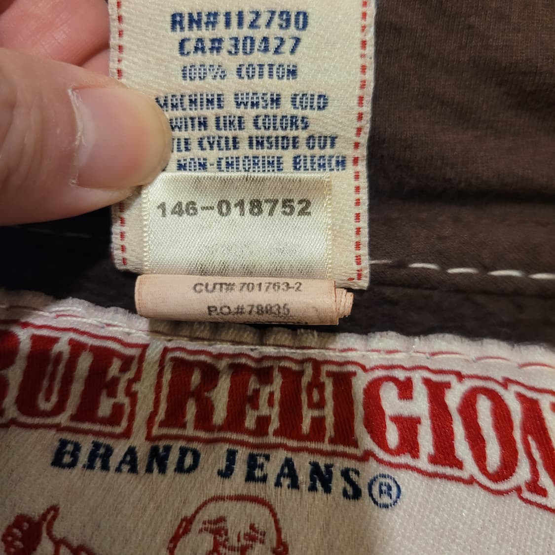 트루릴리전 후드집업 S 상품이미지7